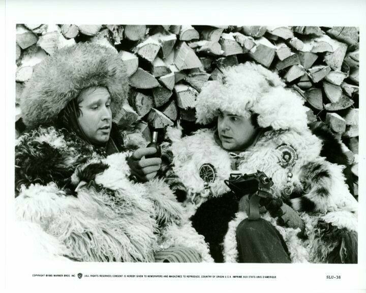 Chevy Chase Dan Aykroyd Spies Like Us Original Press 8X10 Photo Poster painting