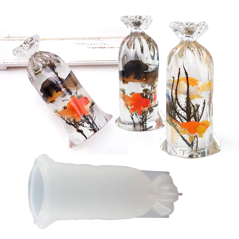 Standing Bag Ornament Resin Mold