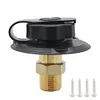 RV Water Fill Inlet with Check Valve for Motorhomes Marine Boat Campers (Large)