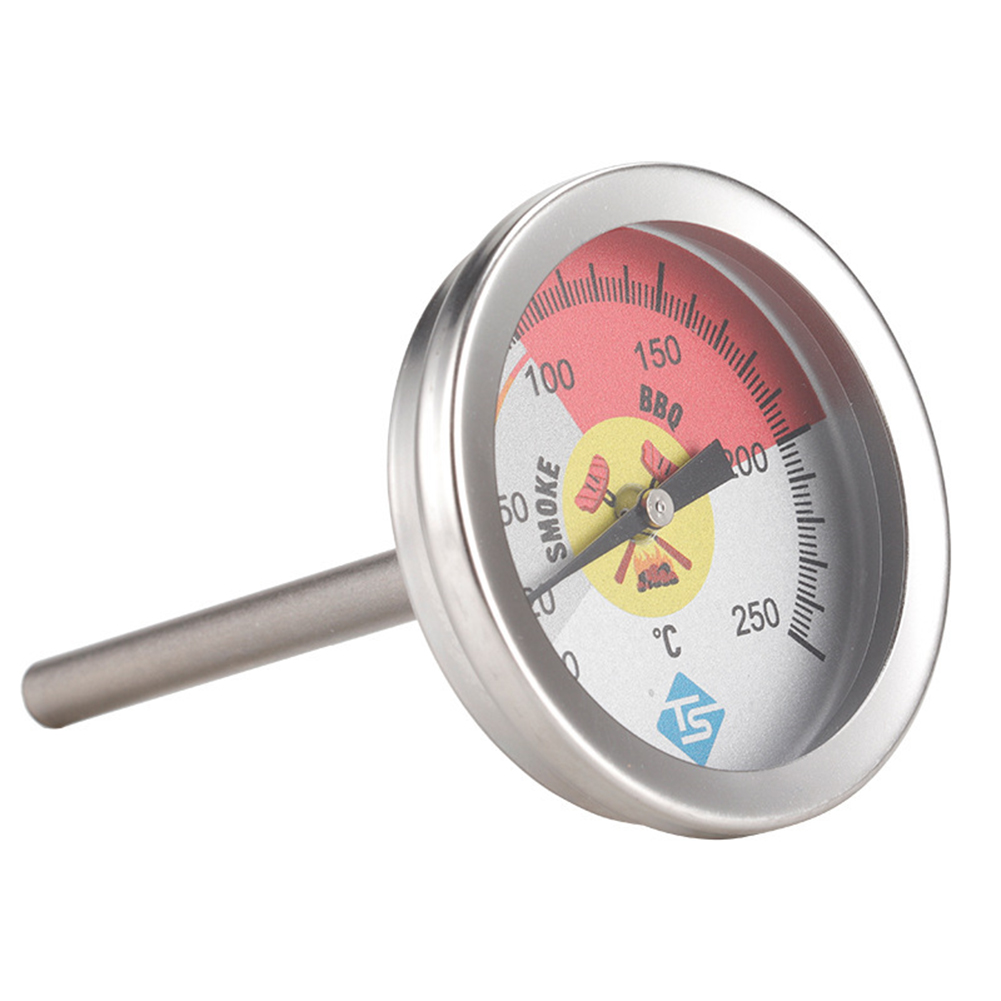 

Stainless Steel Barbecue BBQ Smoker Grill Thermometer Temperature Gauge, Ts-bx65, 501 Original