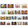 DIY PULeather Diamond Painting Tissue Box for Adults Beginners Large Size Diamond Art Paper Storage Holder for Living Room Bathroom Table Decor