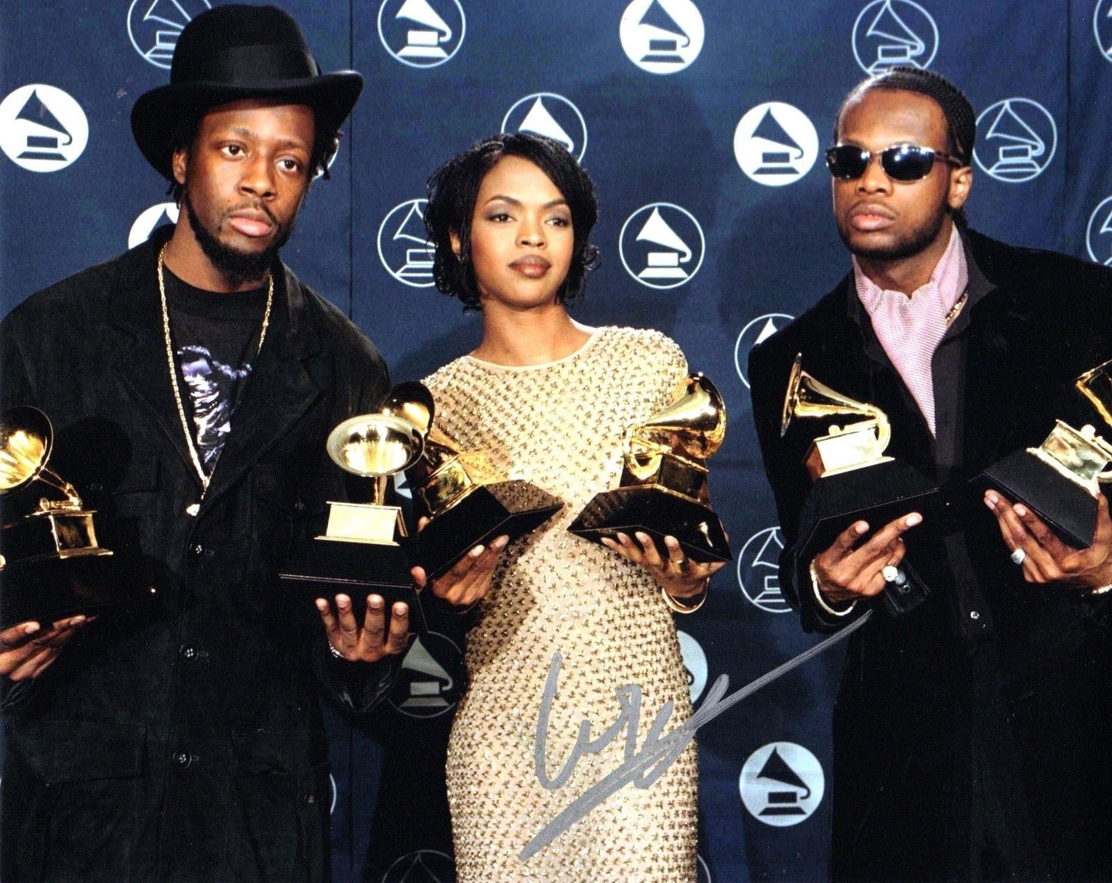 GFA The Fugees Band * WYCLEF JEAN * Signed 8x10 Photo Poster painting W1 COA