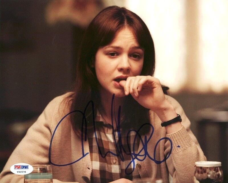 Carey mulligan Signed Authentic 8X10 Photo Poster painting Autographed PSA/DNA #Y92578