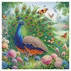 Diamond Painting-DIY Crystal Rhinestone Peacock