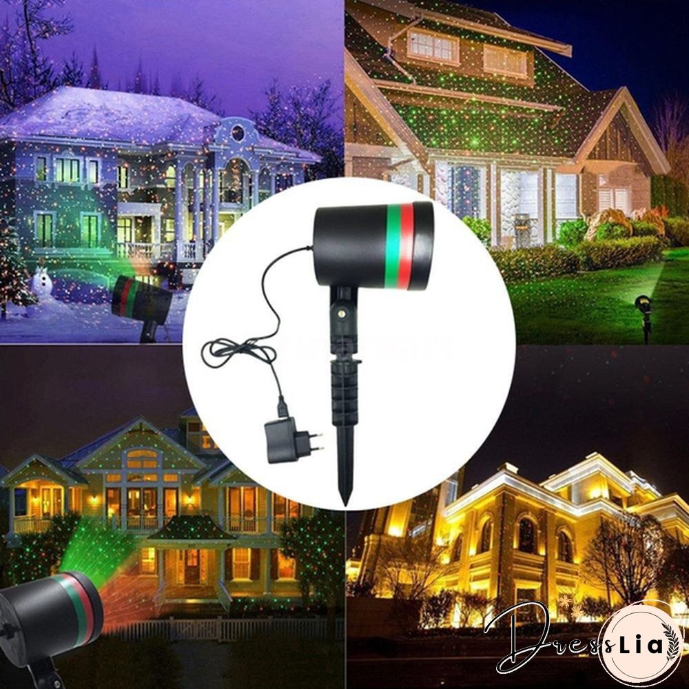 Outdoor Dynamic Sky Starry Sky Projection Light Waterproof Landscape Light Lawn Stage Effect Light Christmas Decoration Light Halloween Decoration Light