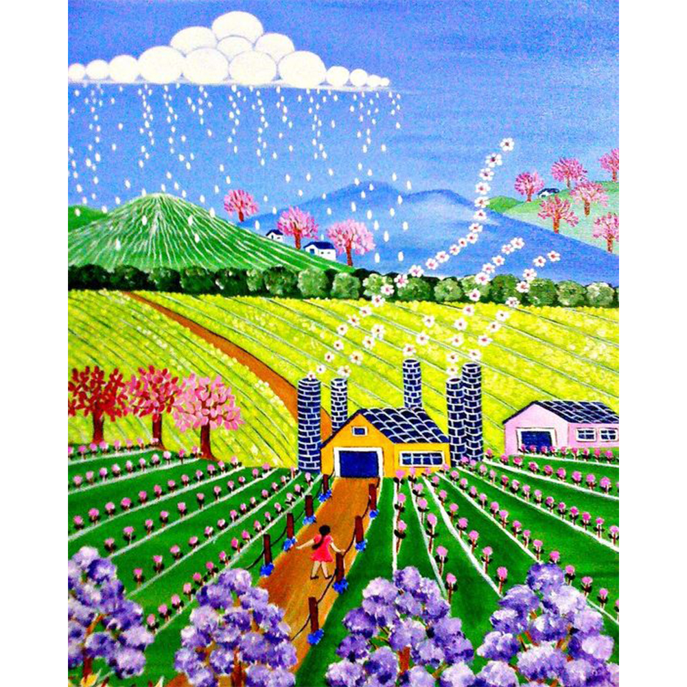 

Farm - Round Drill Diamond Painting - 30*40CM, 501 Original