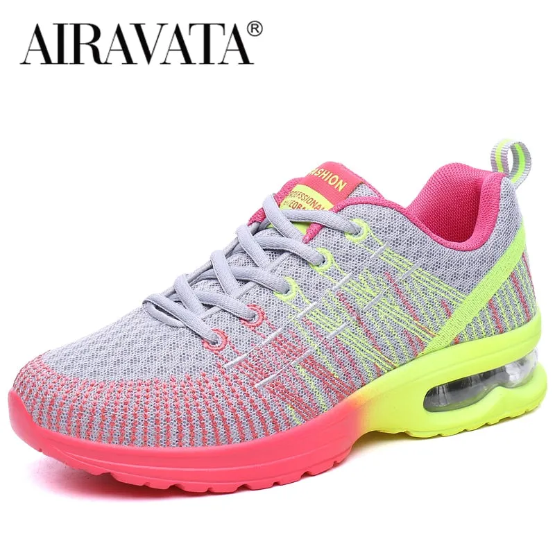 Running Shoes for Women Outdoor Breathable Fashion Womens Jogging Shoes Fitness Sneakers Colorful Air Cushion Sneaker Female
