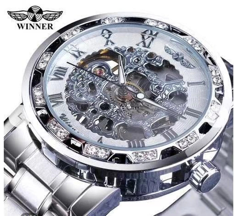 Casual Geometric Buckle Mechanical Men’s Watches