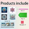 (US Only)4pcs Mandala - Diamond Painting - Partial Special Shaped Drill (Canvas|30*30cm)