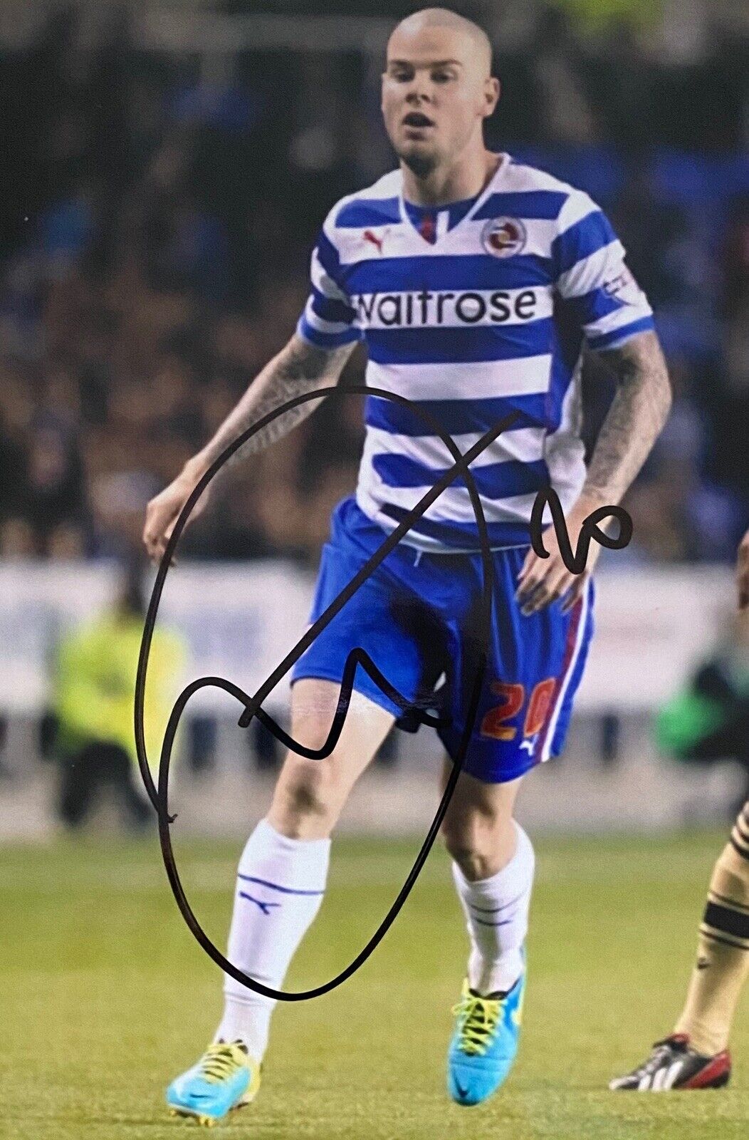 Danny Guthrie Genuine Hand Signed 6X4 Photo Poster painting - Reading