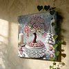 (Pre-Framed)Tree-Special Shape Diamond Painting Kit(25x25cm)