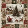 (Counted/Stamped)Santa Claus On The Road-11CT Cross Stitch 40*40cm/15.75*15.75in
