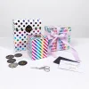 Colorful Birthday Heart Gift Wrapping Paper