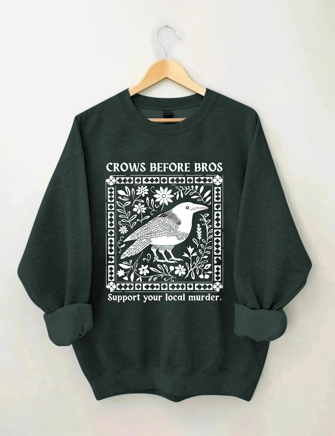 Crows Before Bros Sweatshirt