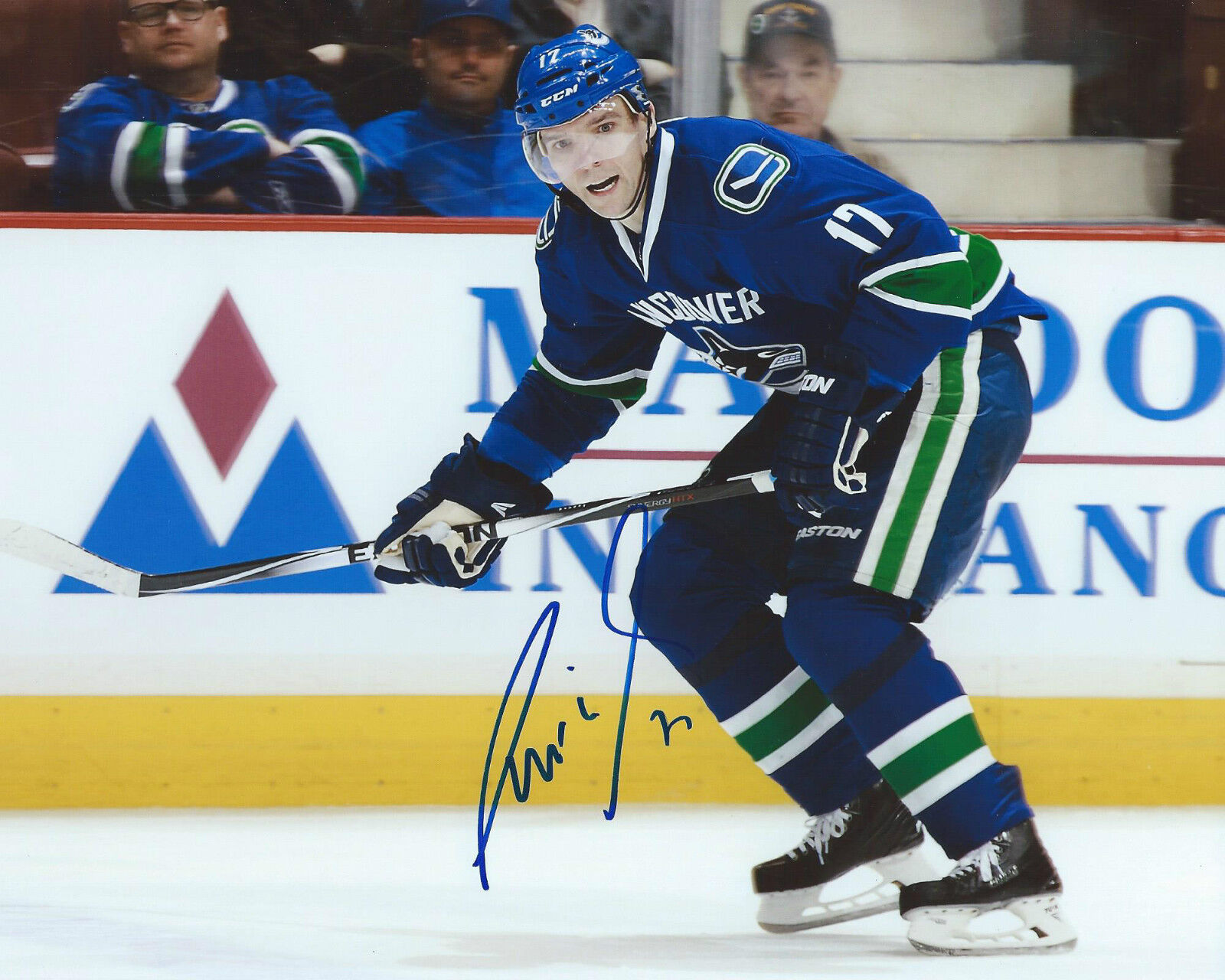 Radim Vrbata Signed 8×10 Photo Poster painting Vancouver Canucks Autographed COA D