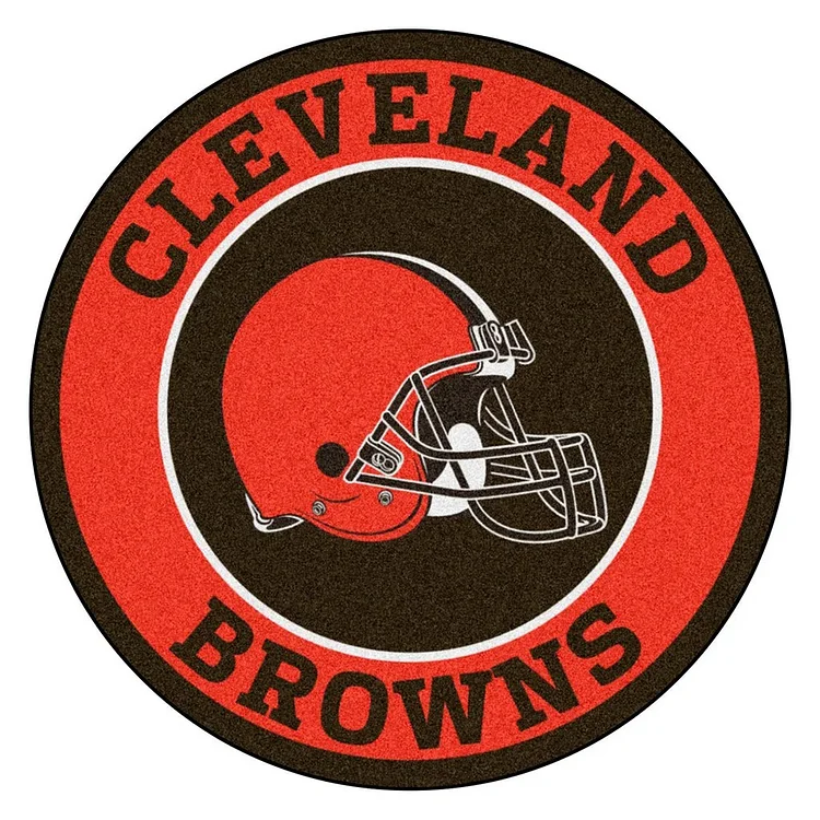 NFL Cleveland Browns 30*30CM(Canvas) Full Round Drill Diamond Painting gbfke