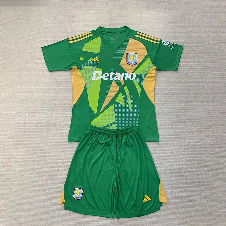 24/25 Aston Villa Green Goalkeeper - Adult Kit