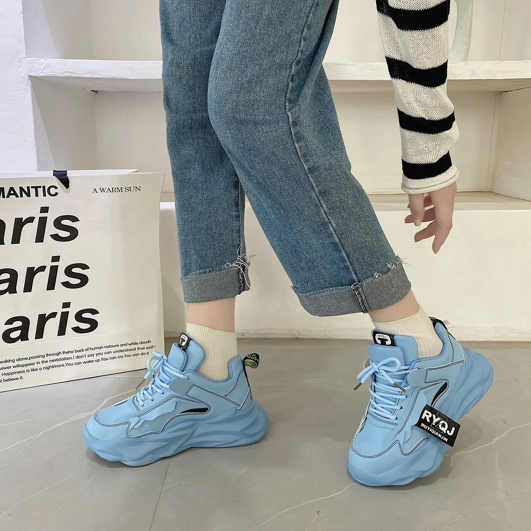 Sneakers Women 2021 Platform Shoes Fashion Crystal Bling Shoes Ladies Trainers Casual Chunky Sneakers Women Basket Femme