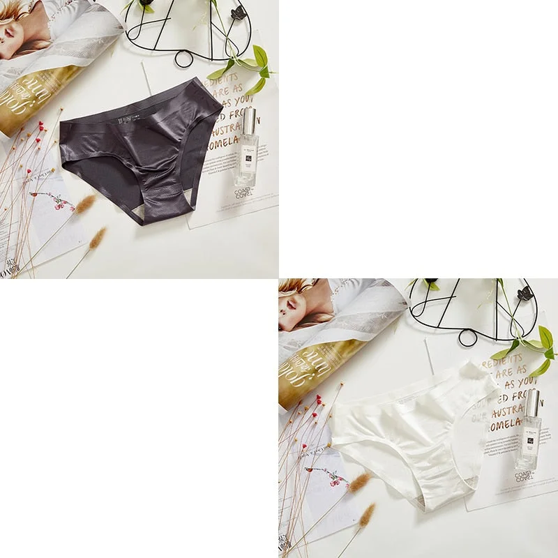 2 Pcs Sports Seamless Panties Woman Underwear Seamless Female Briefs Lingerie For Woman Underwear Wholesale New 2021 BANNIROU