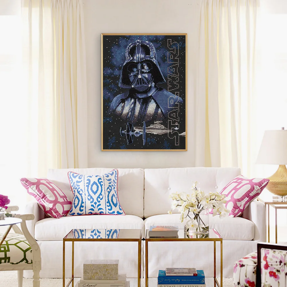 Diamond Painting - Full Round Drill - Star Wars(30*40cm)