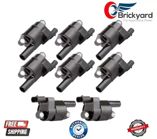 Dronehint Premium D514A High Performance Ignition Coil Pack (8) For LS2 LS3 LS4 LS7 Engine (For: GMC) Parts