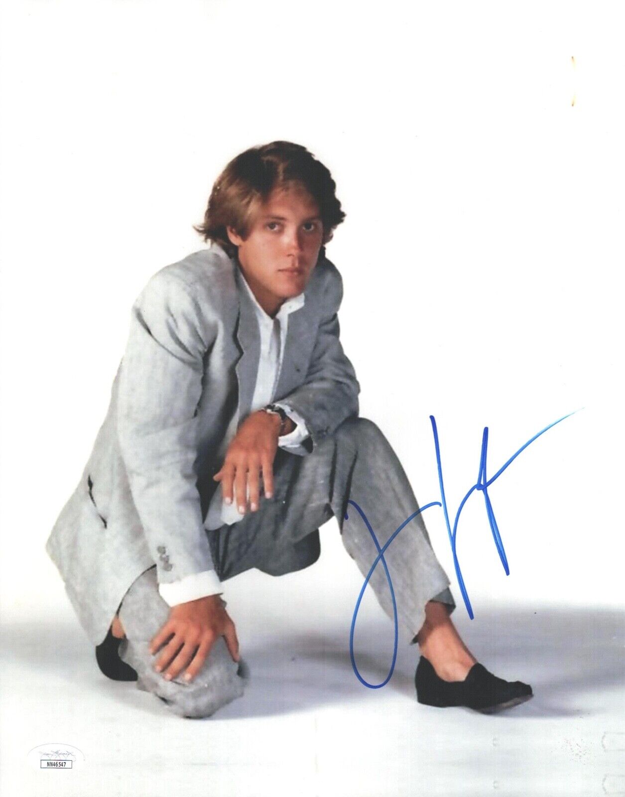 JAMES SPADER Signed 11x14 PRETTY IN PINK Photo Poster painting Autograph JSA COA CERT