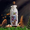 DIY Diamond Painting Wine Bags Diamond Art Liquor Bottle Covers Kit(Owl)