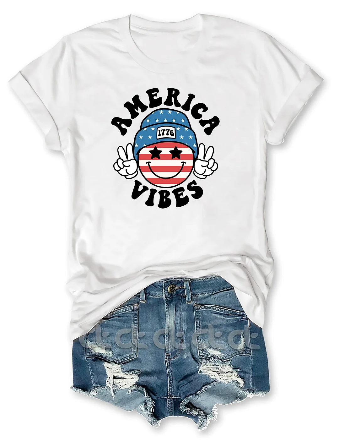 America Vibes 4th Of July T-Shirt