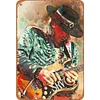 Rock Stevie Ray Vaughan - Metal Tin Signs(8*12Inch/12*16Inch)