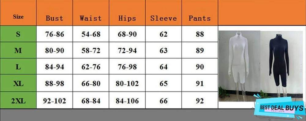 New High Neck Slim Fit Bodysuit Pants