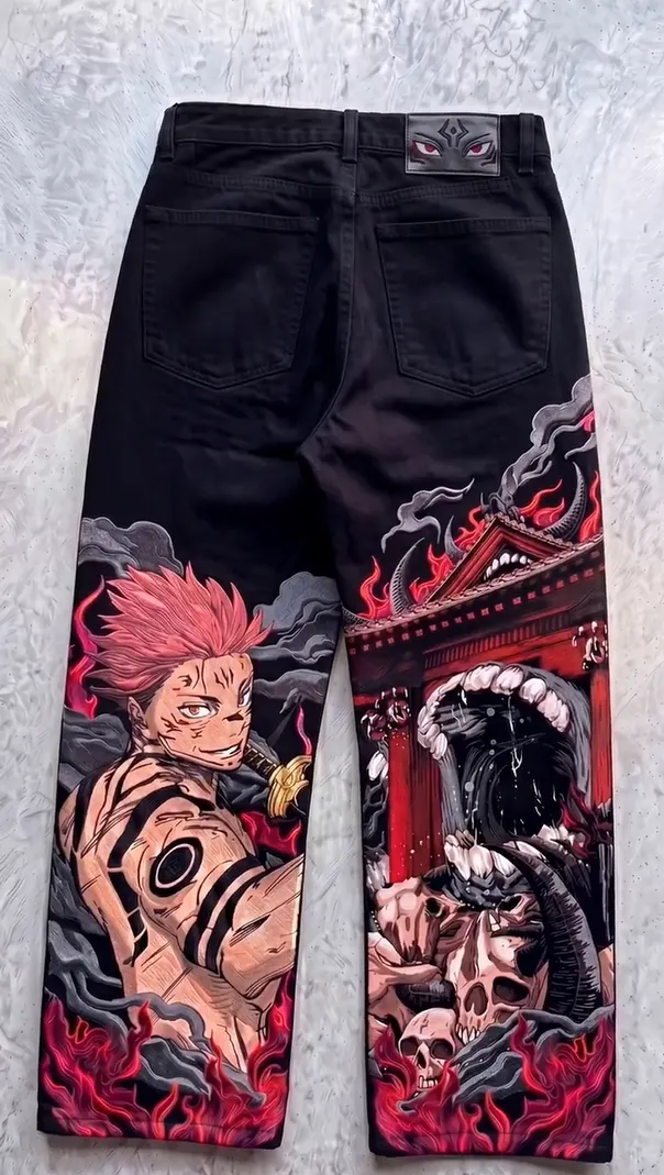 Ryomen sukuna Jeans