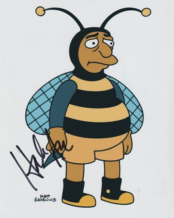 Hank Azaria (The Simpsons) signed 8x10 Photo Poster painting