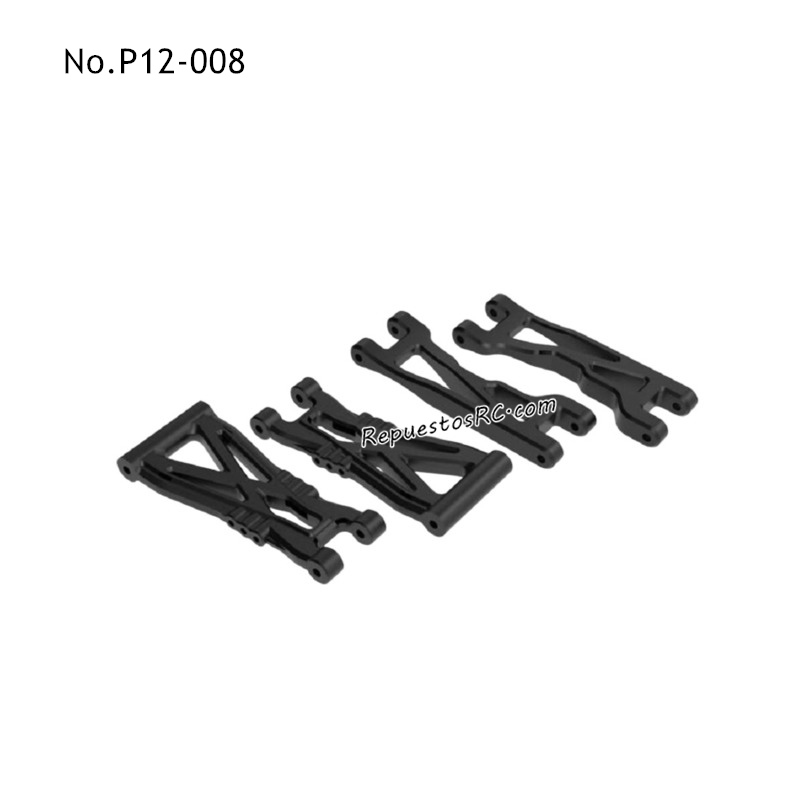 UDIRC UD1201 Piezas para coches RC Brazo Oscilante Trasero P12-008