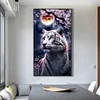 (45*80cm)Tiger - Full Round Drill Diamond Painting