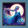 Moonlight Disney Princess-Full Round Diamond Painting 40*40CM