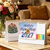 Flowers DIY 12-Month Diamond Art Desk Calendar Creative Design