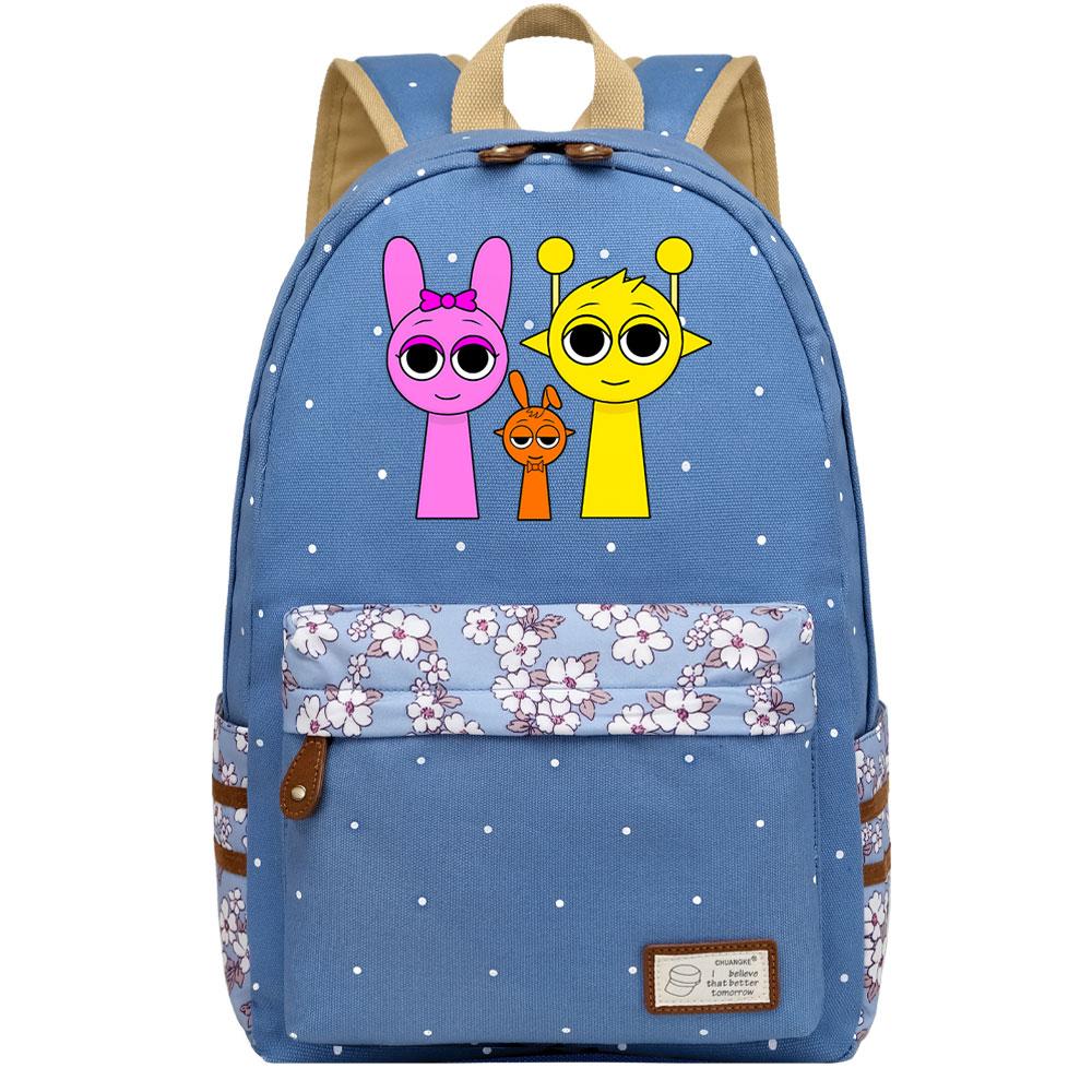 Mayoulove Sprunki Backpack Lightweight Water-Resistant Design Ideal for School and Travel-Mayoulove
