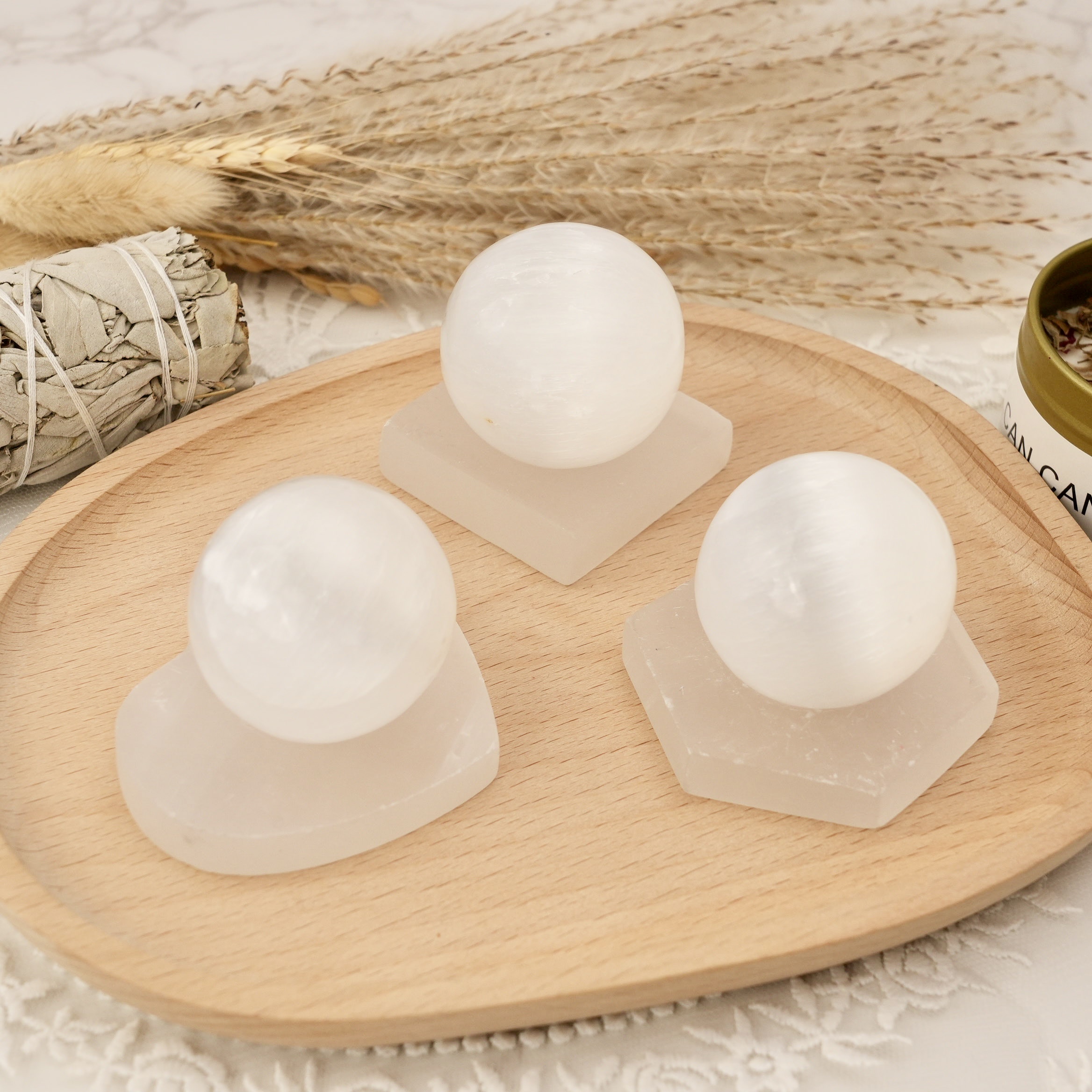Selenite Sphere