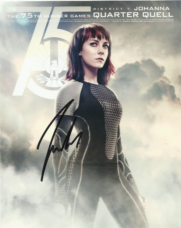 Jena Malone Catching Fire Autographed Signed 8x10 Photo Poster painting COA