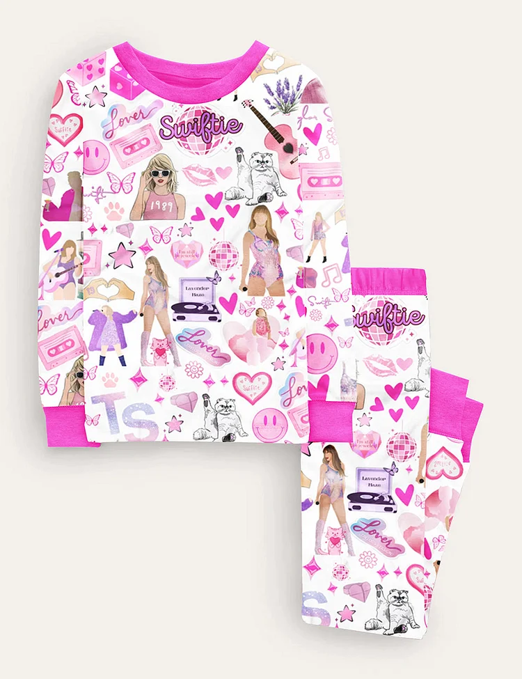 Kid's TS Eras Tour Pajama Set
