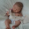 [🔊Heartbeat Sound and Breath💝] 20 Inches Newborn Sleeping Adorable Baby Painted Hair Girl Doll Smieda - RBBI-Myrebornbabydoll® Myrebornbabydoll®