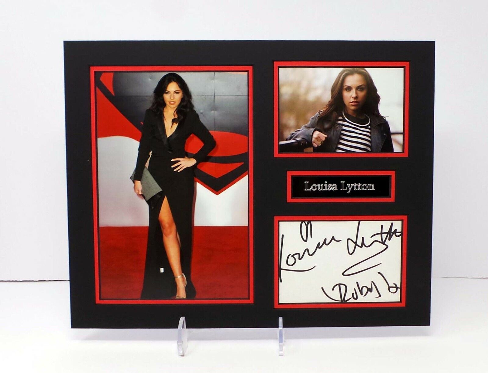 Louisa LYTTON Signed Mounted SEXY Photo Poster painting Display AFTAL RD COA Eastenders Actress