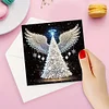 6 STÜCKE DIY Diamant Kunst Grußkarten Engel Thema Glückwunschkarten & Geschenke