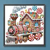 Diamond Painting-DIY Crystal Rhinestone Candy Train