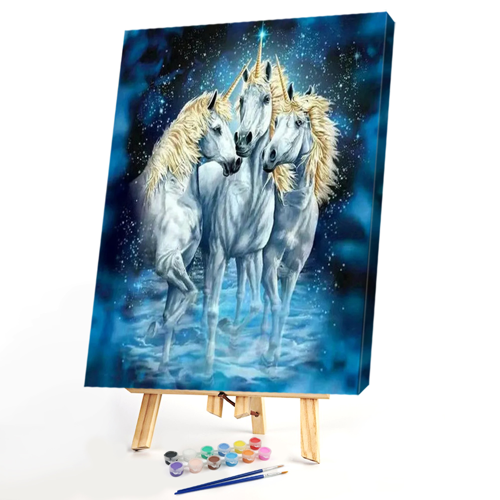

40x50cm - Paint By Numbers Horse Gift, 501 Original