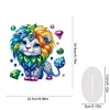 DIY Lion Acrylic Diamond Painting Desktop Ornaments