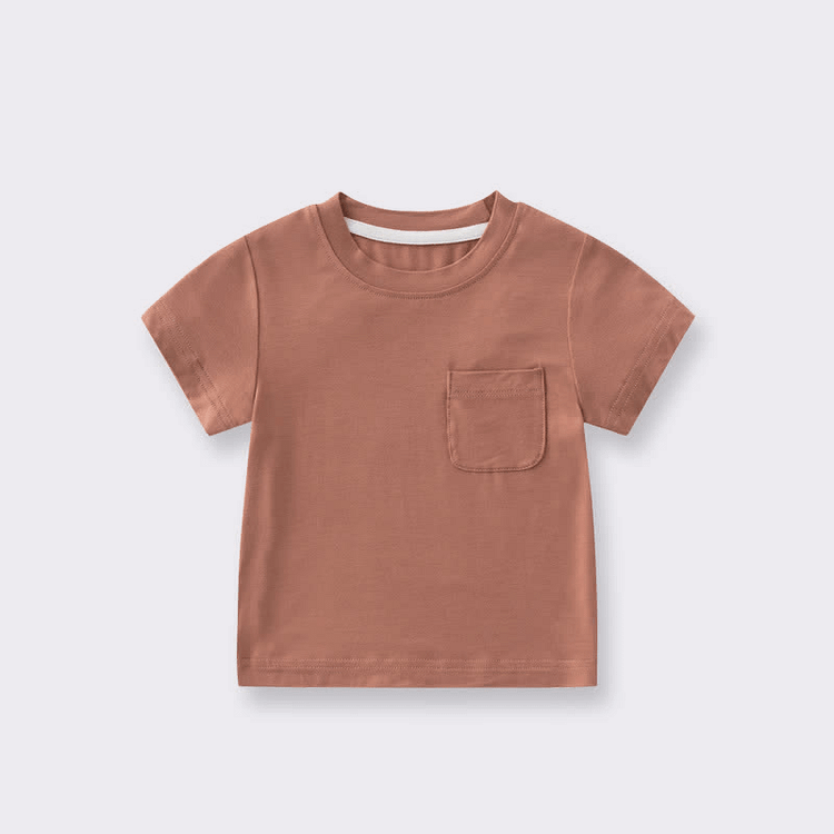 Baby Solid Color Simple Tee