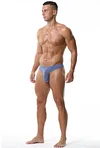 Men's Ice Silk Thongs Underwear Bulge Enhancing Pouch G String T Back Seamless Bikini