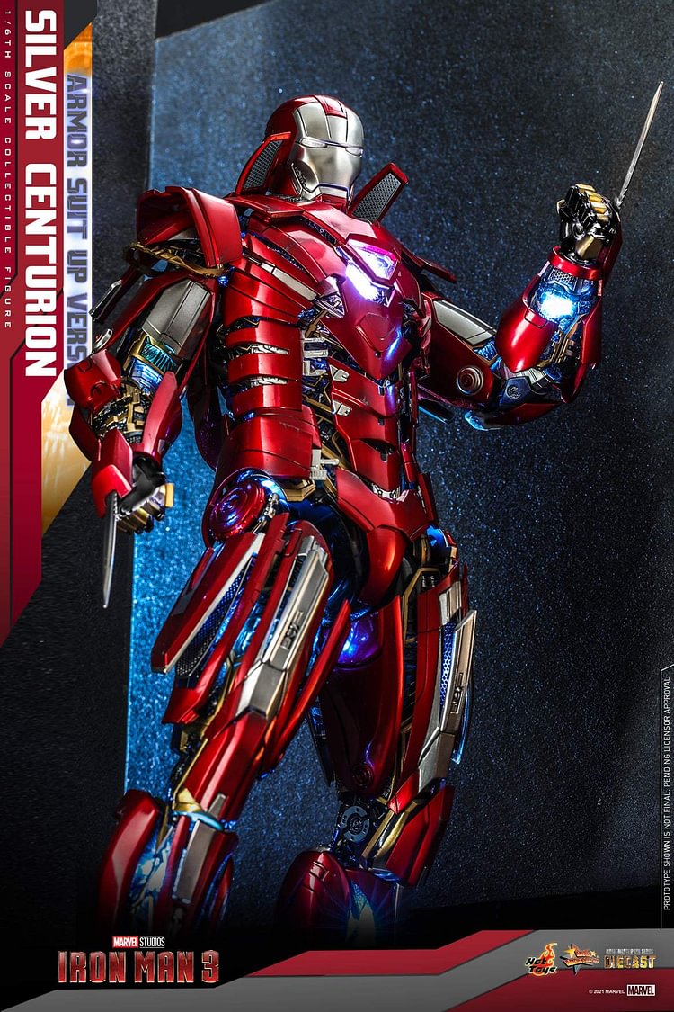 Silver Centurion Diecast Figure (Armor 