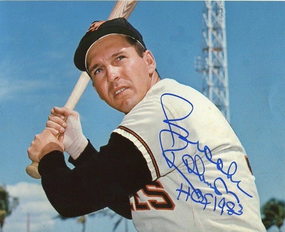 Brooks Robinson Autographed Signed 8x10 Photo Poster painting ( HOF Orioles ) REPRINT